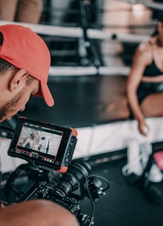 female working out